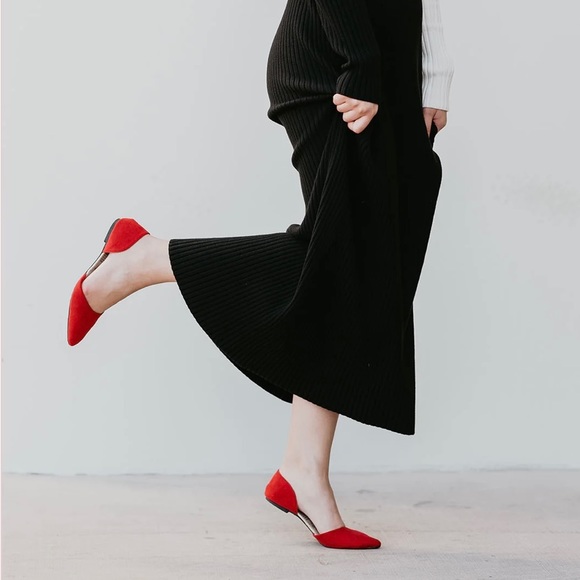 Rollasole Foldable Red Flats - Picture 3 of 9